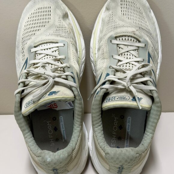 New Balance Fresh Foam X 1080 v14 Size 14 Running Shoes Pale Moss / New Spruce - Picture 5 of 11